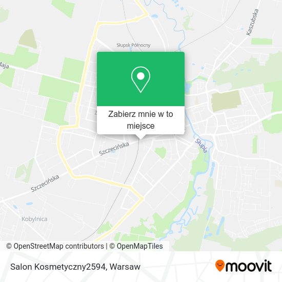 Mapa Salon Kosmetyczny2594