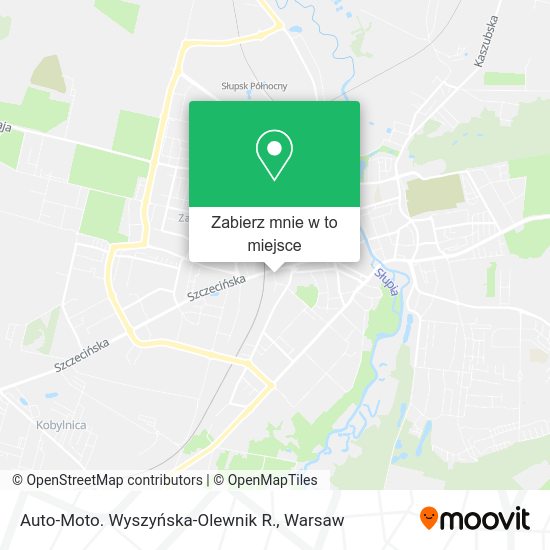 Mapa Auto-Moto. Wyszyńska-Olewnik R.