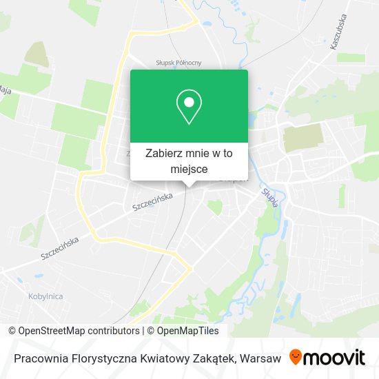 Mapa Pracownia Florystyczna Kwiatowy Zakątek