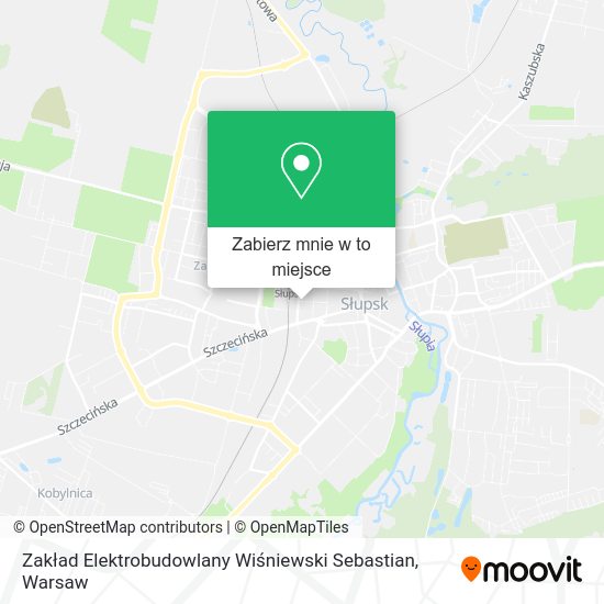 Mapa Zakład Elektrobudowlany Wiśniewski Sebastian