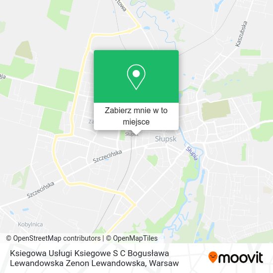 Mapa Ksiegowa Usługi Ksiegowe S C Bogusława Lewandowska Zenon Lewandowska