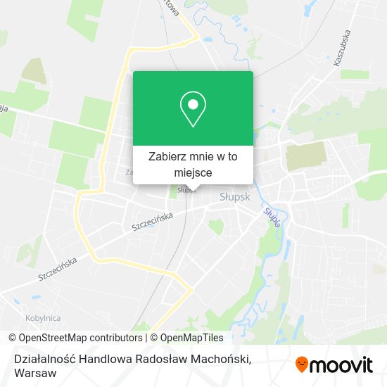 Mapa Działalność Handlowa Radosław Machoński