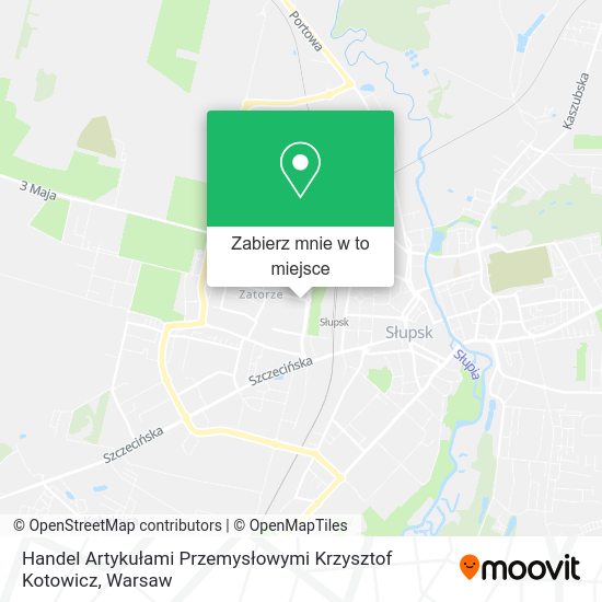 Mapa Handel Artykułami Przemysłowymi Krzysztof Kotowicz