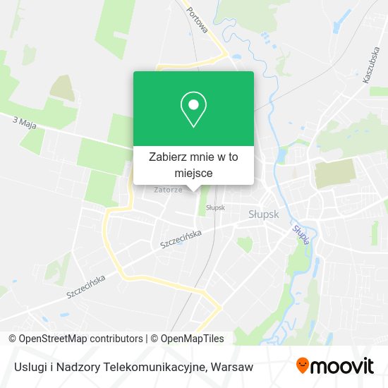 Mapa Uslugi i Nadzory Telekomunikacyjne