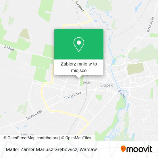 Mapa Maller Zamer Mariusz Grębowicz