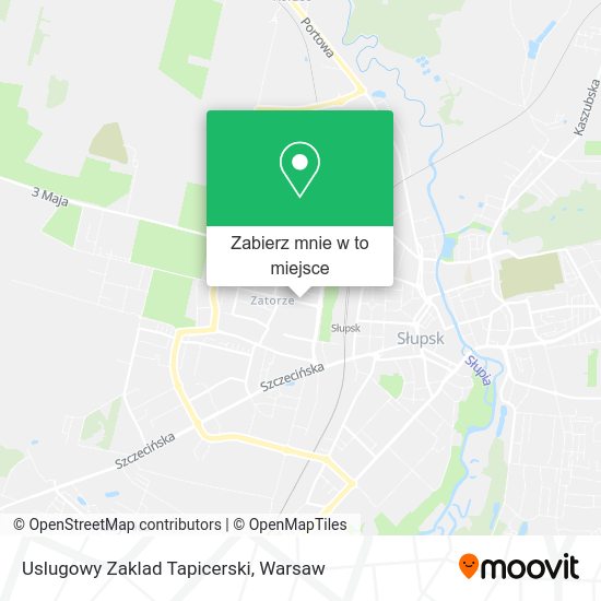 Mapa Uslugowy Zaklad Tapicerski