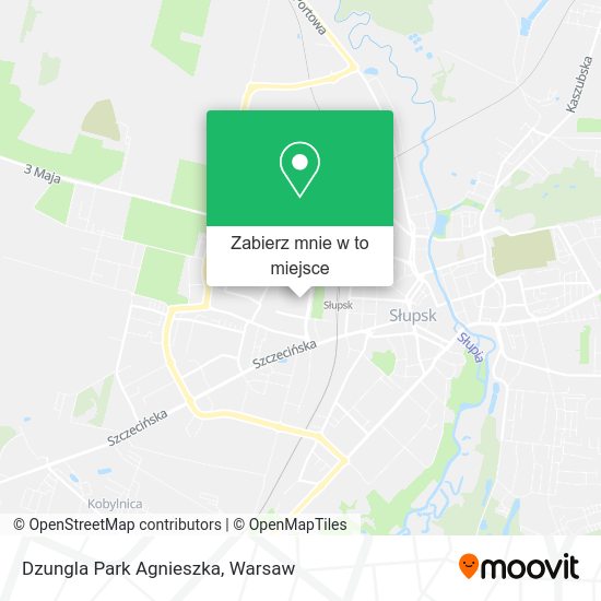 Mapa Dzungla Park Agnieszka