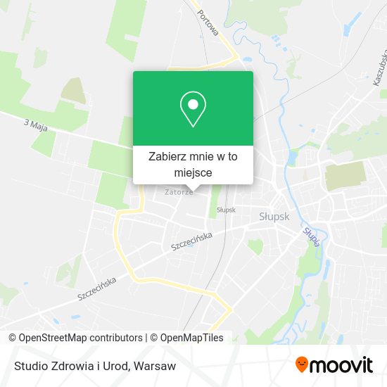 Mapa Studio Zdrowia i Urod