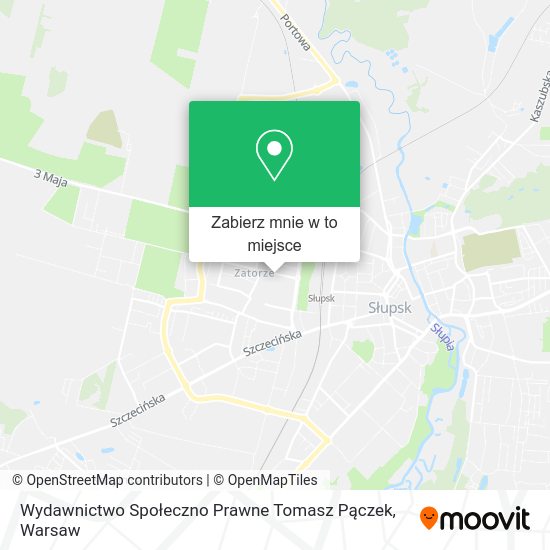 Mapa Wydawnictwo Społeczno Prawne Tomasz Pączek