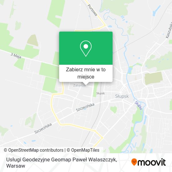 Mapa Usługi Geodezyjne Geomap Paweł Walaszczyk