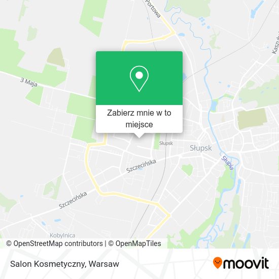 Mapa Salon Kosmetyczny