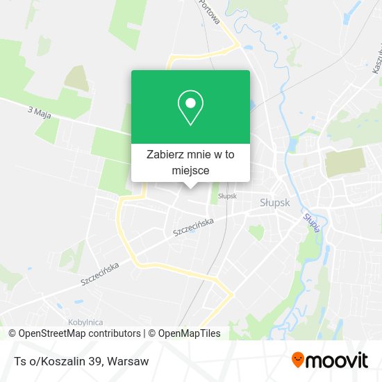 Mapa Ts o/Koszalin 39