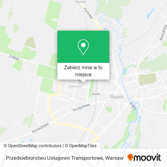 Mapa Przedsiebiorstwo Uslugowo Transportowe