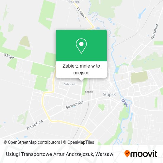 Mapa Uslugi Transportowe Artur Andrzejczuk