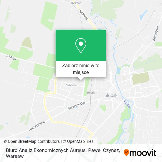 Mapa Biuro Analiz Ekonomicznych Aureus. Paweł Czynsz