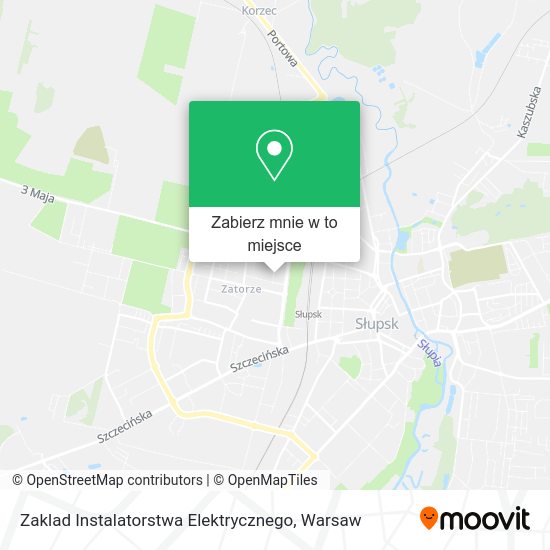 Mapa Zaklad Instalatorstwa Elektrycznego