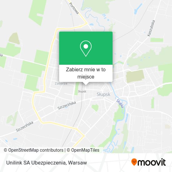 Mapa Unilink SA Ubezpieczenia