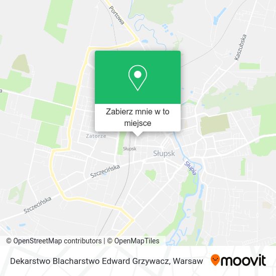 Mapa Dekarstwo Blacharstwo Edward Grzywacz