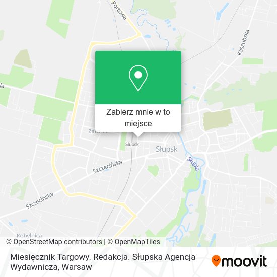 Mapa Miesięcznik Targowy. Redakcja. Słupska Agencja Wydawnicza