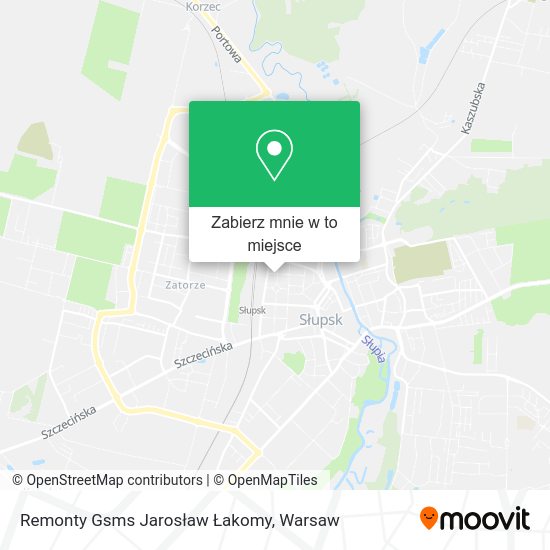 Mapa Remonty Gsms Jarosław Łakomy