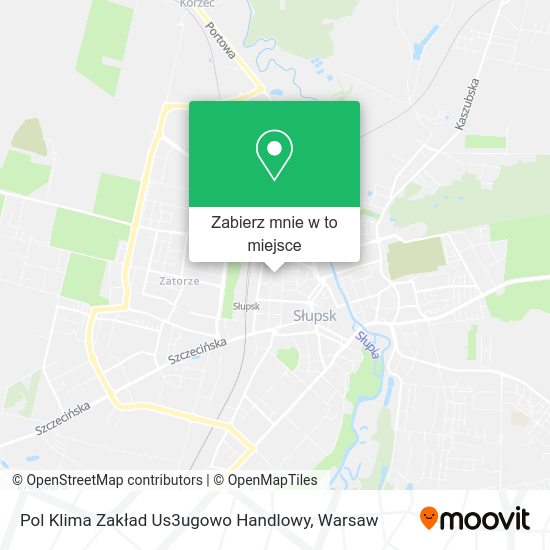 Mapa Pol Klima Zakład Us3ugowo Handlowy