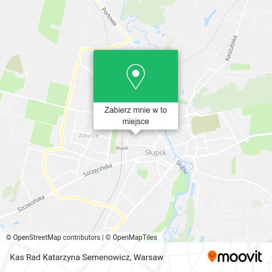 Mapa Kas Rad Katarzyna Semenowicz