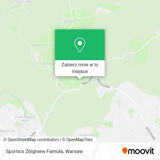 Mapa Sportics Zbigniew Famuła