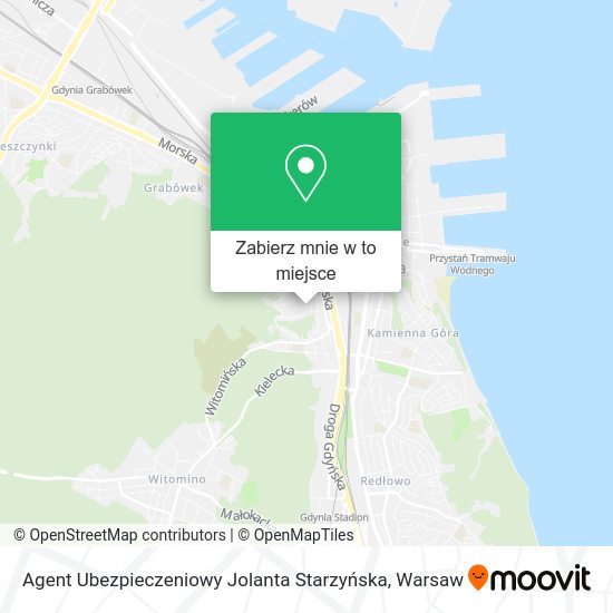 Mapa Agent Ubezpieczeniowy Jolanta Starzyńska