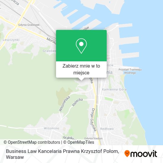 Mapa Business Law Kancelaria Prawna Krzysztof Połom