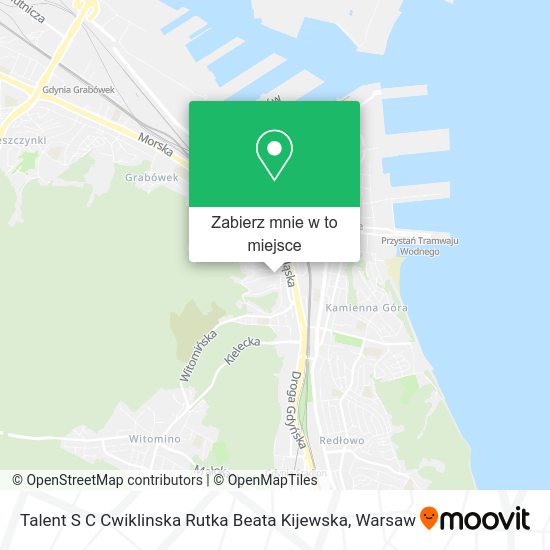 Mapa Talent S C Cwiklinska Rutka Beata Kijewska