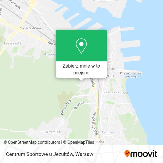 Mapa Centrum Sportowe u Jezuitów