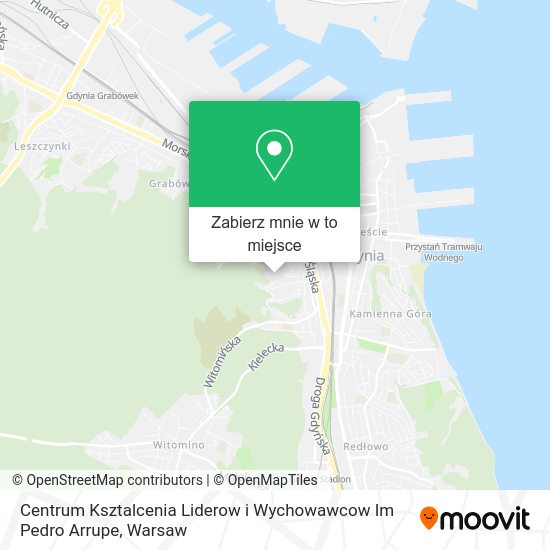 Mapa Centrum Ksztalcenia Liderow i Wychowawcow Im Pedro Arrupe