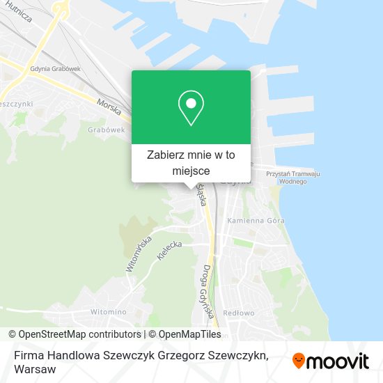 Mapa Firma Handlowa Szewczyk Grzegorz Szewczykn