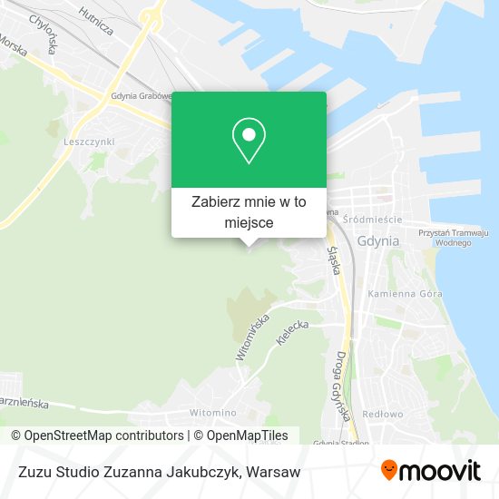 Mapa Zuzu Studio Zuzanna Jakubczyk