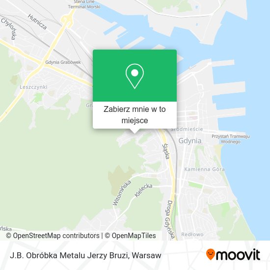 Mapa J.B. Obróbka Metalu Jerzy Bruzi