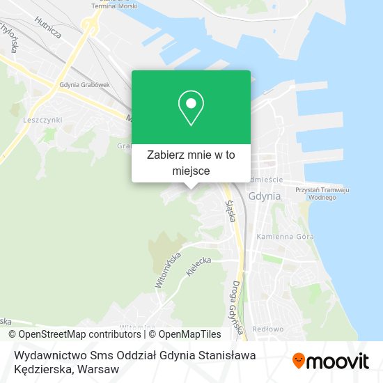 Mapa Wydawnictwo Sms Oddział Gdynia Stanisława Kędzierska