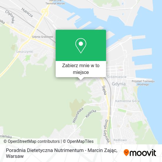 Mapa Poradnia Dietetyczna Nutrimentum - Marcin Zając