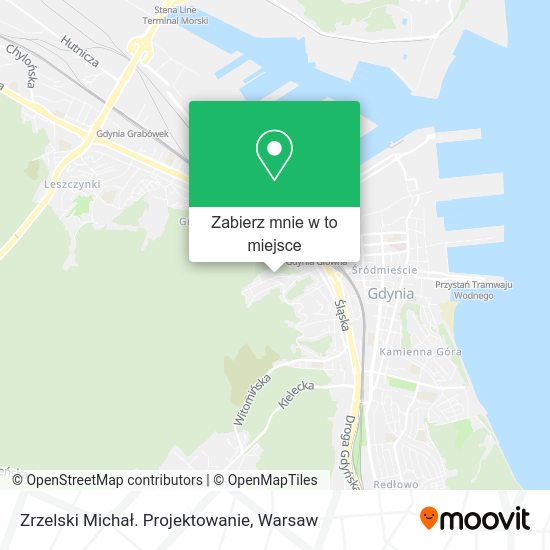 Mapa Zrzelski Michał. Projektowanie