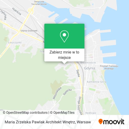 Mapa Maria Zrzelska Pawlak Architekt Wnętrz