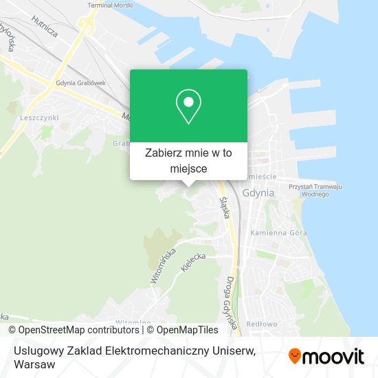 Mapa Uslugowy Zaklad Elektromechaniczny Uniserw