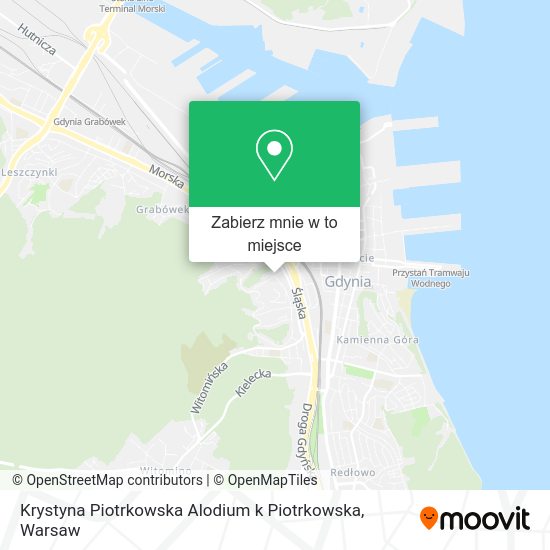 Mapa Krystyna Piotrkowska Alodium k Piotrkowska