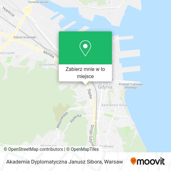 Mapa Akademia Dyplomatyczna Janusz Sibora