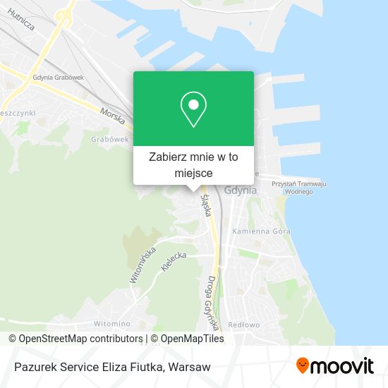 Mapa Pazurek Service Eliza Fiutka