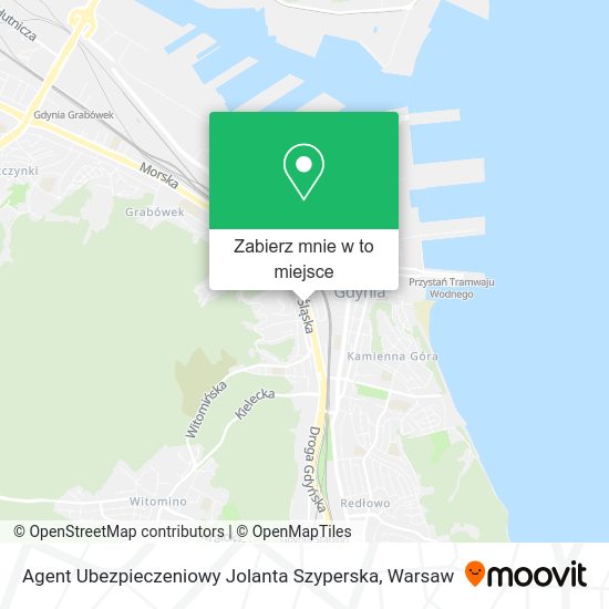 Mapa Agent Ubezpieczeniowy Jolanta Szyperska