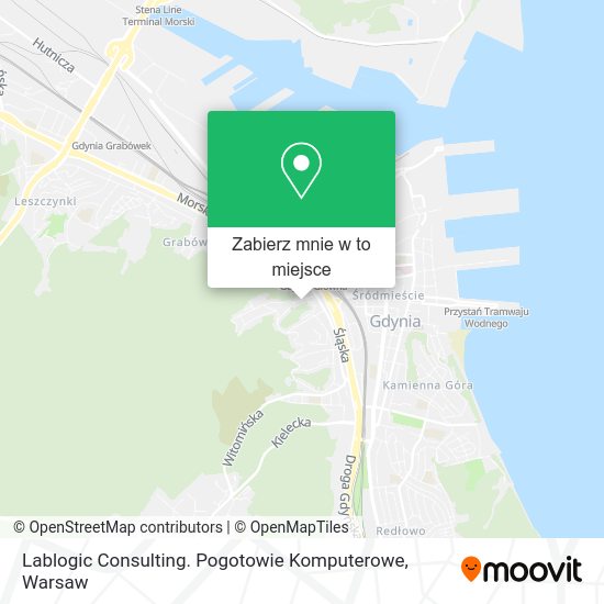 Mapa Lablogic Consulting. Pogotowie Komputerowe