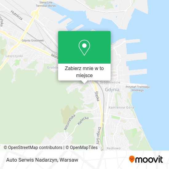 Mapa Auto Serwis Nadarzyn