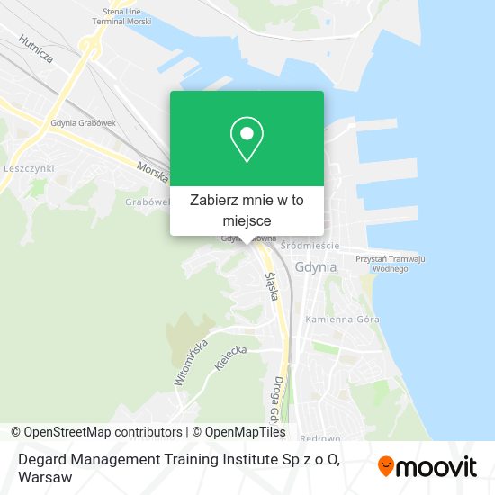 Mapa Degard Management Training Institute Sp z o O