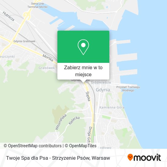 Mapa Twoje Spa dla Psa - Strzyzenie Psów