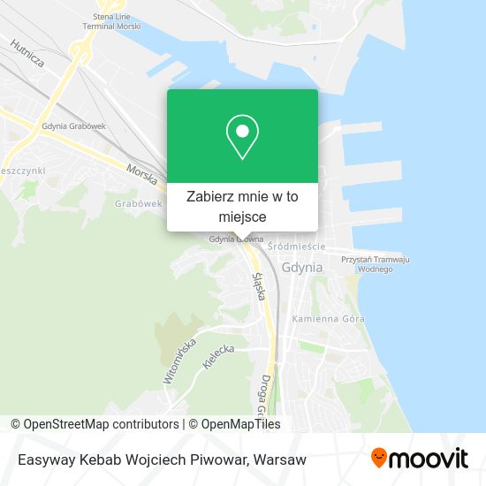 Mapa Easyway Kebab Wojciech Piwowar