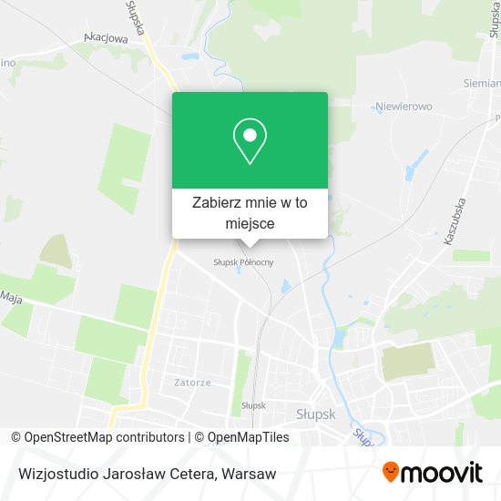 Mapa Wizjostudio Jarosław Cetera